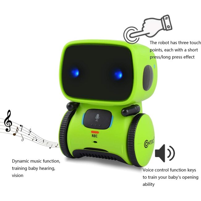 Contixo R1 Kids Robot Toy - Green - Tech Toys - 3