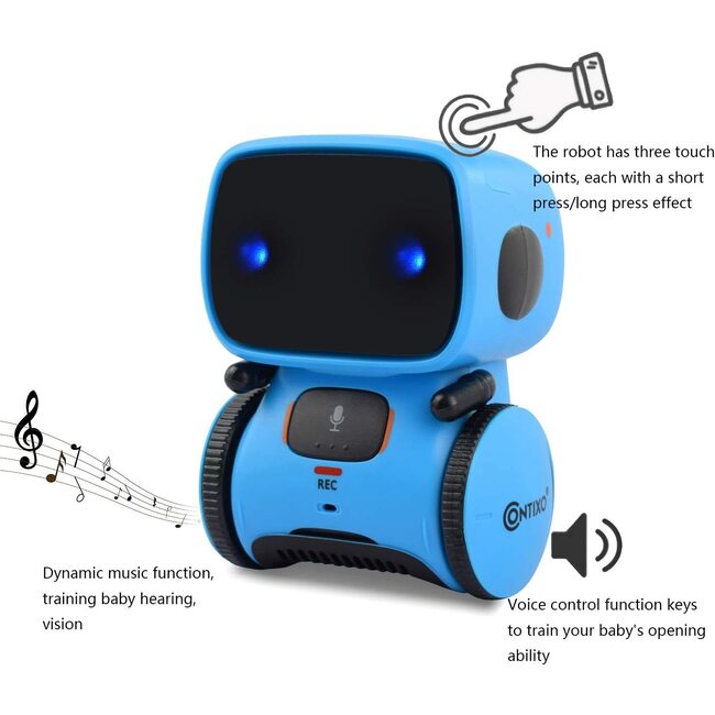 Contixo R1 Kids Robot Toy - Blue - Tech Toys - 3