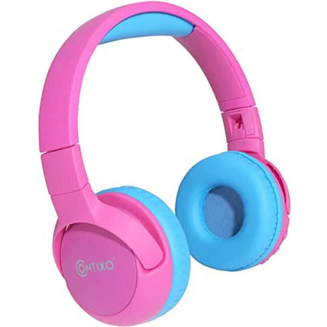 Contixo Kids Bluetooth Headphone, Pink