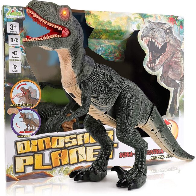 Contixo Infrared Remote Control Waking Velociraptor Dinosaur Planet