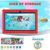 Contixo K2-V8 Kids Tablet (7in, HD, 32GB, Wi-Fi, Android 11), Red - Tech Toys - 3