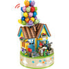 Contixo Flying House Building Block Set W/Music Box - Building Sets - 2