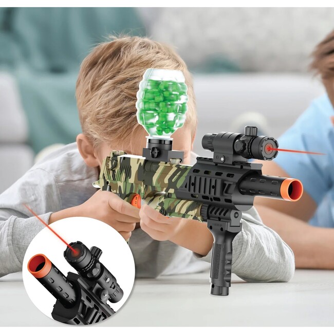 Contixo Gel Blaster Battery Powered Toy, Camouflage - Outdoor Games - 3