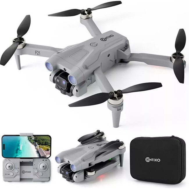 Contixo F21 Drone Foldable HD Camera Brushless Motor