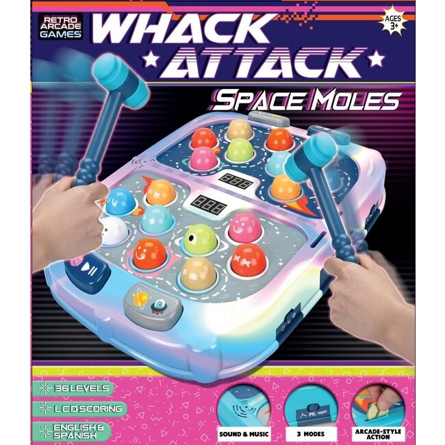 (G) ThinAir Brands Whack Attack - Space Moles