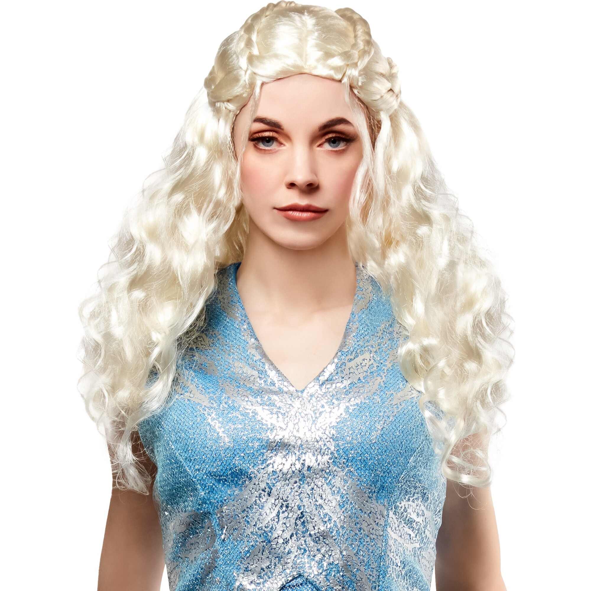 Women's Game of Thrones Daenerys Targaryen Blonde Wig 2000004 - Costume Accessories - 1