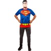 Men's DC Comics Ben Cooper Superman T-Shirt and Half Mask 1001192 - Costumes - 1 - thumbnail