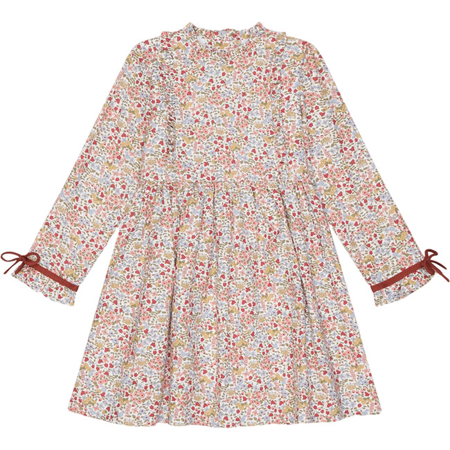 Ivory Floral Rosaura Girl Dress