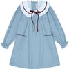 Blue Iris Girl Empire Dress - Dresses - 1 - thumbnail