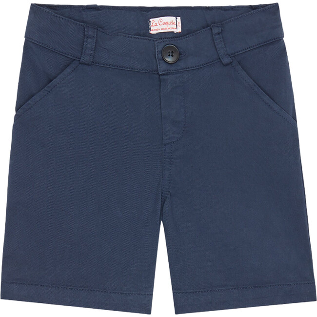 Navy Bocusi Boy Chino Shorts