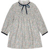 Ivory Floral Raya Girl Smocked Dress - Dresses - 1 - thumbnail