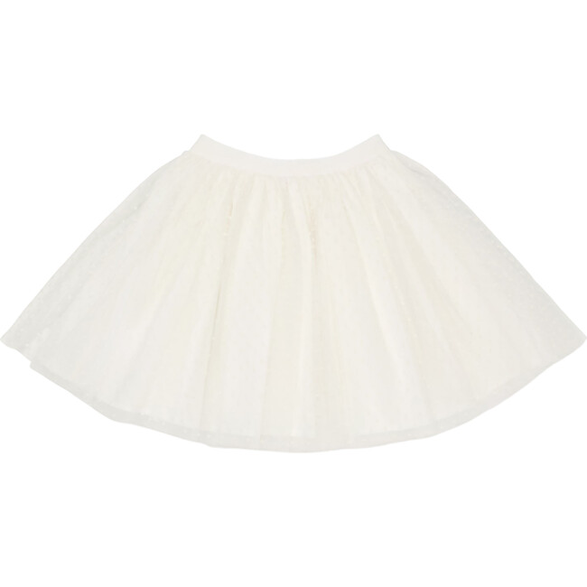 Ivory Tulipan Ceremony Girl Tulle Skirt