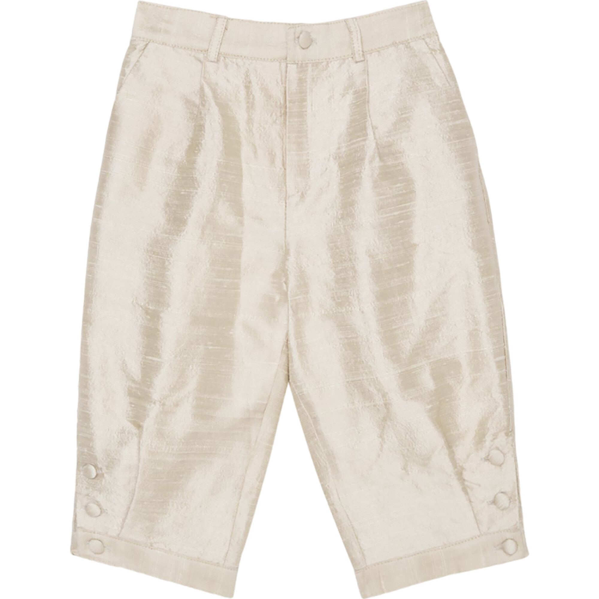 Champagne Lupino Silk Boy Knickerbocker - Pants - 1