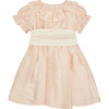 Dusty Pink Azalea Ceremony Girl Silk Dress - Dresses - 1 - thumbnail