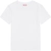 White Arturo Kids Cotton T-Shirt - Shirts - 1 - thumbnail