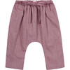 Burgundy Alex Baby Pants - Pants - 1 - thumbnail