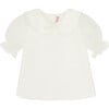 Ivory Terestia Ceremony Girl Top - Blouses - 1 - thumbnail