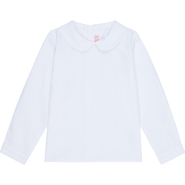 White Clio Long Sleeve Baby Shirt