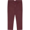 Burgundy Elio Boy Chinos - Pants - 1 - thumbnail