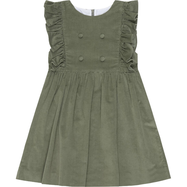 Sage Green Imelda Girl Dress - Dresses - 1