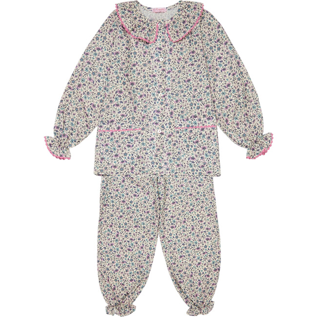 Pink Floral Lorna Baby Girl Pyjamas