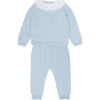 Light Blue Camelia Merino Baby Set - Onesies - 1 - thumbnail