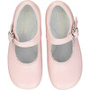 Light Pink Leather Baby Mary Jane Shoes - Mary Janes - 1 - thumbnail