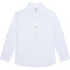 White Nico Long Sleeve Boy Shirt - Shirts - 1 - thumbnail