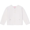 Ivory Leandra Cashmere Baby Cardigan - Cardigans - 1 - thumbnail