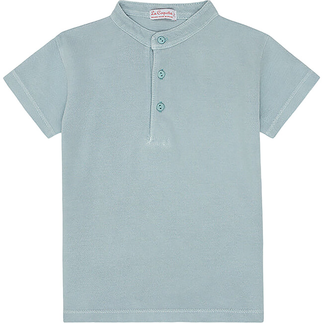 Sage Green Alcon Boy Polo Shirt