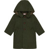 Green Loden Wool Kids Coat - Coats - 1 - thumbnail