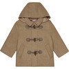 Taupe Agustin Boy Coat - Coats - 1 - thumbnail