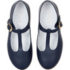 Navy Leather Girl T-Bar Shoes - Dress Shoes - 1 - thumbnail