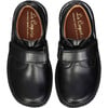 Black Leather Boy Classic School Shoes - Dress Shoes - 1 - thumbnail