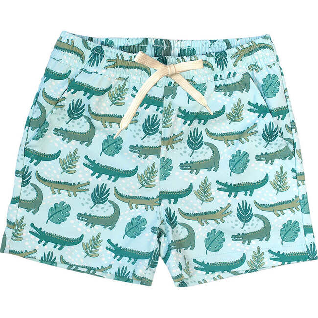 Later Gator Boys Swim Trunks Green