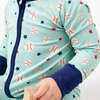 Baseball Buddies Bamboo Convertible Baby Pajamas Blue/Multi - Footie Pajamas - 2