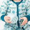 Later Gator Bamboo Convertible Baby Pajamas Green - Footie Pajamas - 3