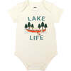 Lake Life Cotton Baby Onesie White/Multi - Onesies - 1 - thumbnail