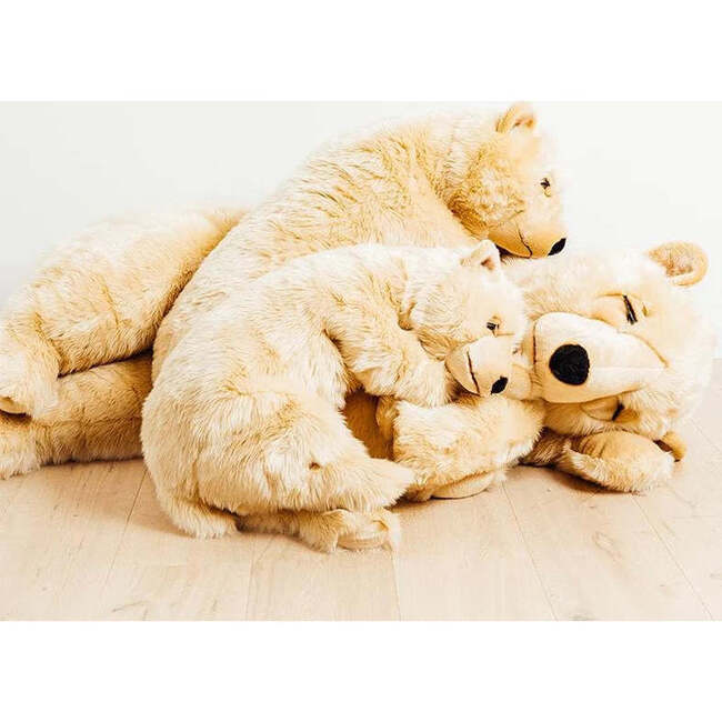 My Sleeping Lucien Bear - Honey Very Large - Plush - 3