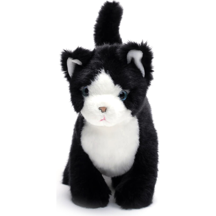 My Cat Gustave - Small 26cm - Black/White - Plush - 1