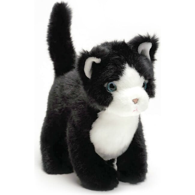 My Cat Gustave - Small 26cm - Black/White - Plush - 3