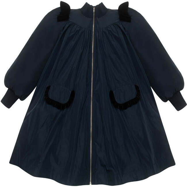 Go All Out Coat, In The Navy Blue