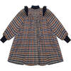 Go All Out Coat, Navy & Chestnut Check - Coats - 2