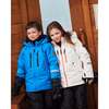 Hooded 2-Piece Technical Snowsuit, Off-White & Black - Snowsuits - 2