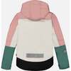Hooded 2-Piece Technical Snowsuit, Pink & Multicolors - Snowsuits - 3