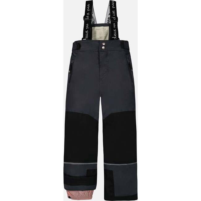 Hooded 2-Piece Technical Snowsuit, Pink & Multicolors - Snowsuits - 4