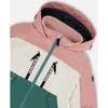 Hooded 2-Piece Technical Snowsuit, Pink & Multicolors - Snowsuits - 6