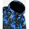 Storm Print Detachable Hood 2-Piece Snowsuit, Spice - Snowsuits - 7