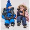 Detachable Hood 2-Piece Snowsuit, Royal Blue - Snowsuits - 2