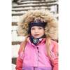 Color-Block Unicorns Print Detachable Hood 2-Piece Snowsuit, Purple & Coral - Snowsuits - 3